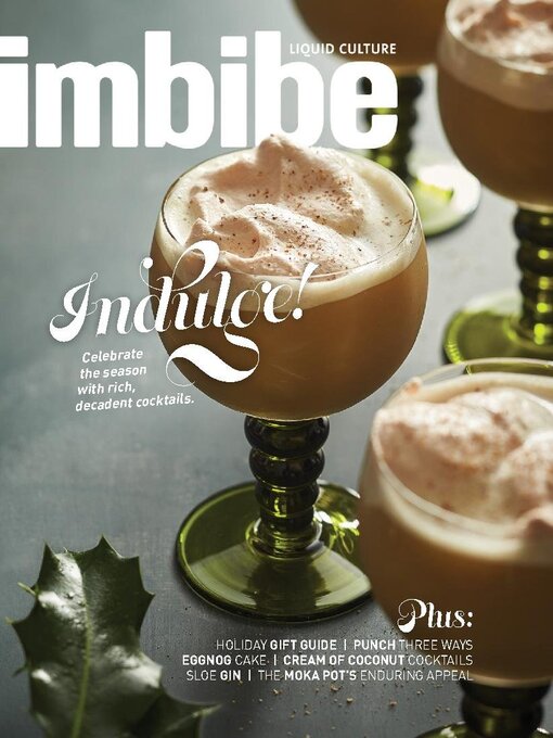 Title details for Imbibe Magazine by  Imbibe Media Inc. - Available